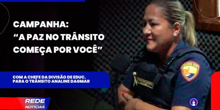 [VÍDEO] Maio Amarelo: Chefe da Divisão de Educação para o Trânsito, Analine Dagmar, fala sobre campanha.