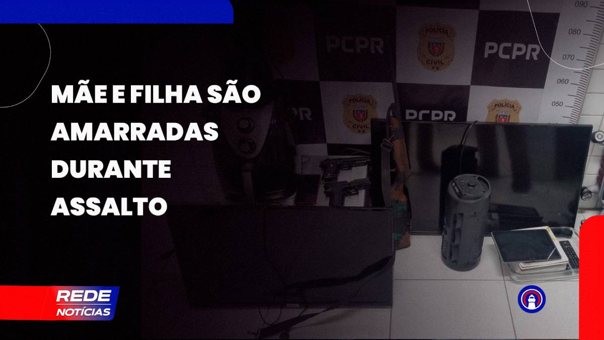 VÍDEO] Mãe e filha são algemadas e amarradas durante assalto em Matinhos –  Ilha do Mel FM