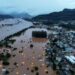 Cheia do Rio Taquari no Rio Grande do Sul — Foto: Diego Vara/Reuters