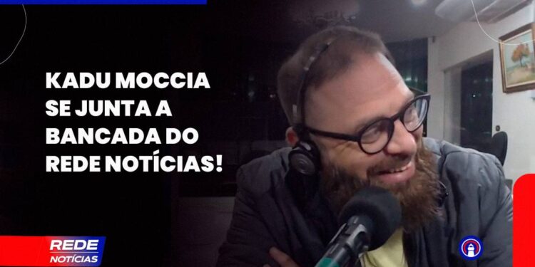 [VÍDEO] Kadu Moccia junta-se ao time de apresentadores do Rede Notícias