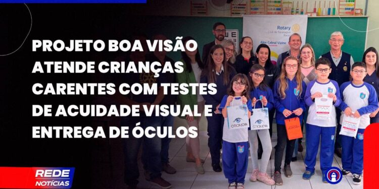 [VÍDEO] Rotary Club Paranaguá Rocio finaliza Projeto Boa Visão com entrega de óculos