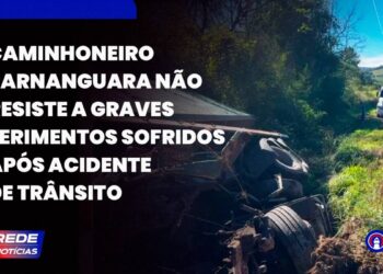 [VÍDEO] Motorista parnanguara morre em grave acidente de trânsito na Região Metropolitana de Curitiba