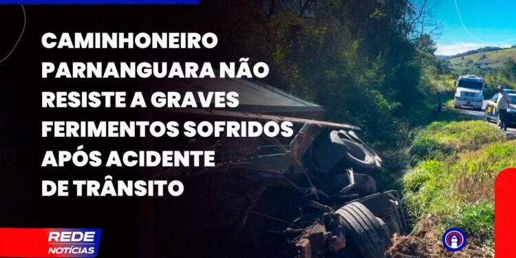 [VÍDEO] Motorista parnanguara morre em grave acidente de trânsito na Região Metropolitana de Curitiba