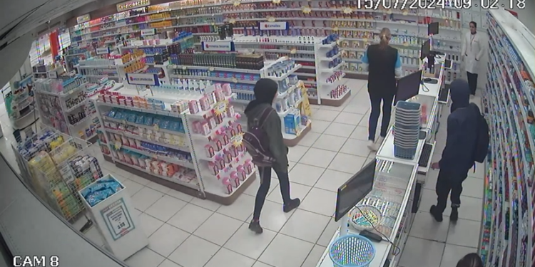 [VÍDEO] Câmera registra assalto em Farmácia em Pontal do Paraná