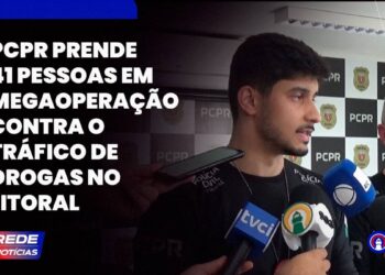 [VÍDEO] Delegado da Polícia Civil Morretes, André Rosa Silva, trouxe detalhes da megaoperação no litoral