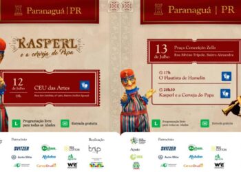 Teatro de graça acontece em Paranaguá nesta sexta e sábado