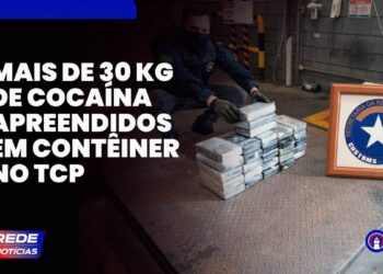 [VÍDEO] Ação conjunta apreende mais de 30 quilos de cocaína no Terminal de Contêineres do Porto de Paranaguá