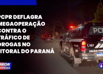 [VÍDEO] Megaoperação da PCPR cumpre 138 ordens judiciais contra organização criminosa no litoral do Paraná