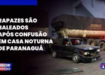 [VÍDEO] Desentendimento em casa noturna termina com dois baleados em Paranaguá