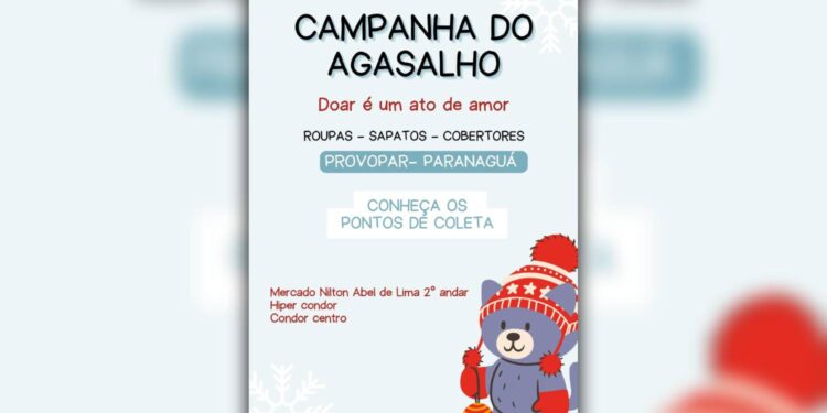[VÍDEO] Provopar realiza Campanha do Agasalho 2024 em Paranaguá