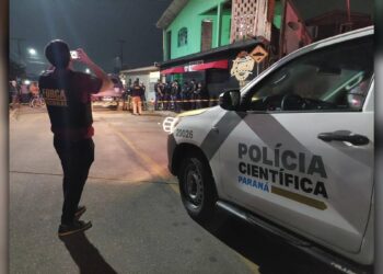 [VÍDEO] Dono de mercado é executado com vários tiros na Ponta do Caju, em Paranaguá