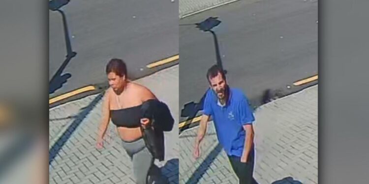 [VÍDEO] PCPR divulga imagens de casal suspeito de abusar sexualmente de motorista de aplicativo em Araucária