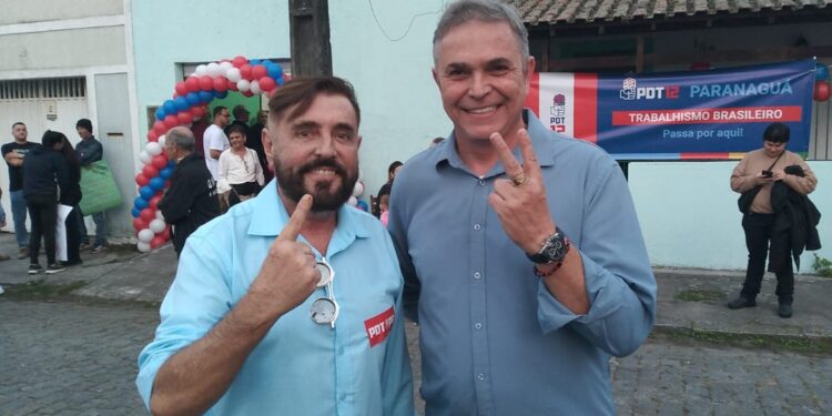[VÍDEO] PDT oficializa Magin como pré-candidato à Prefeitura de Paranaguá