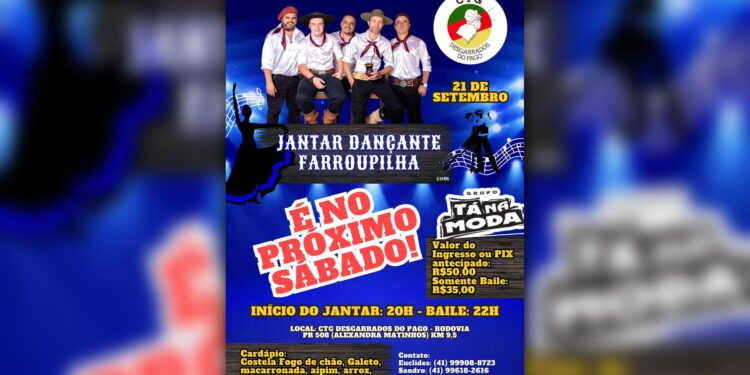 [VÍDEO] Jantar Dançante Farroupilha acontecerá no próximo sábado