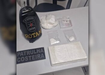 [VÍDEO] Tenente Szlanda da Patrulha Costeira trás detalhes sobre apreensão de drogas em Paranaguá