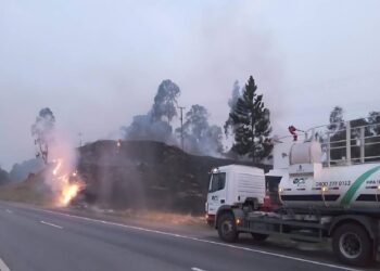 Semana de calor acima da média aumenta o alerta para queimadas nas margens das rodovias