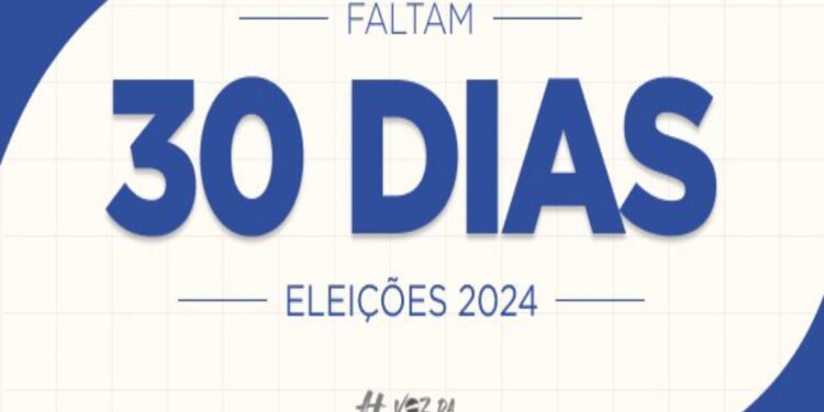 Faltam 30 dias: Justiça Eleitoral realiza em 2024 a maior eleição municipal de todos os tempos