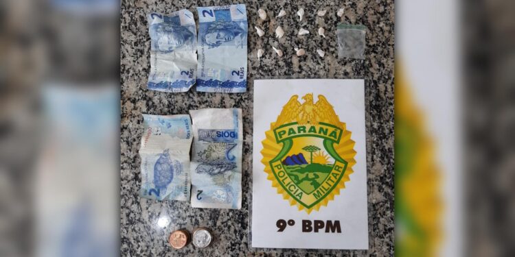 Dupla que comercializava pedras de crack em Guaratuba é presa pela Polícia Militar