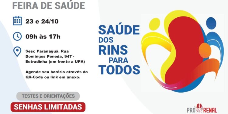 Feira de Saúde acontece nesta quarta e quinta-feira no Sesc Paranaguá