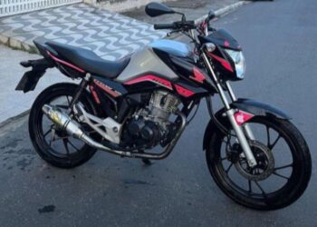 Moto furtada no Emboguaçu é encontrada pela Guarda Civil Municipal em Alexandra