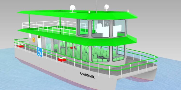 Estado lança edital para contratar projetos e catamarãs para travessia da Ilha do Mel