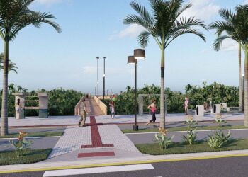 Nova orla de Pontal prevê sistema de drenagem robusto e ampliação da cobertura vegetal