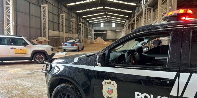 PCPR prende suspeitos por adulteração de farelo de soja destinado à exportação
