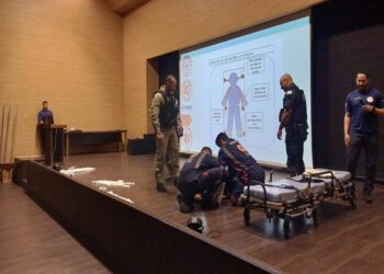 SAMU Litoral promove treinamento para atendimento em emergências psiquiátricas