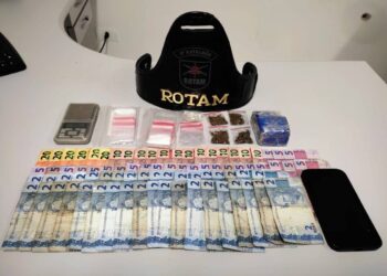 ROTAM encontra maconha em distribuidora na Vila dos Comerciários