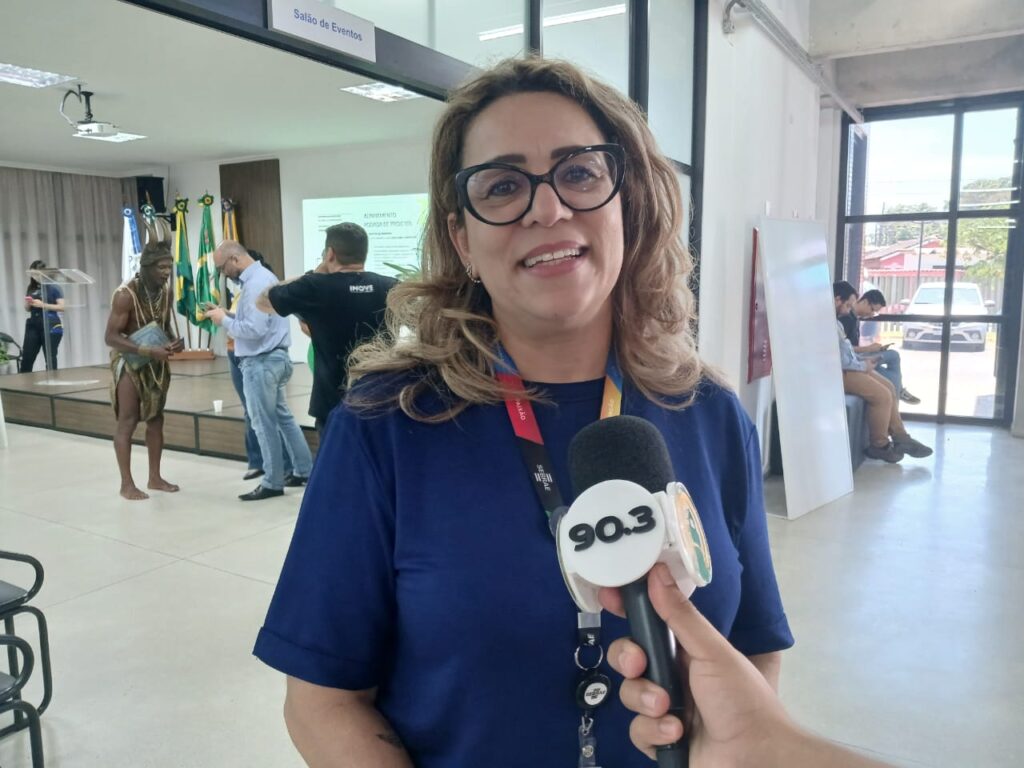 Gestora de Negócios do SEBRAE Paraná, Cristiane Santos - Foto: Josias Nascimento/Ilha Do Mel FM