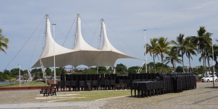 Praça Mário Roque - Foto: Josias Nascimento/Ilha do Mel FM