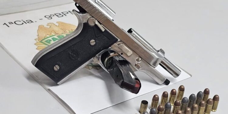 PM encontra pistola enrolada em cobertor na Ilha dos Valadares