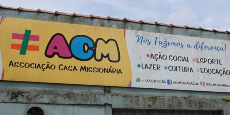 Na foto, a fachada da ACM (Associação Casa Missionária) - Foto: Josias Nascimento/Ilha Do Mel FM