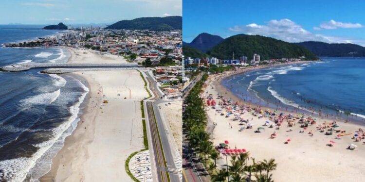 Na foto, Matinhos e Guaratuba - Fotos: Reprodução