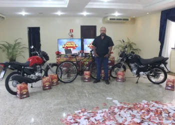 Foto do Show de Prêmios da ACIAP realizado em 2023 - Foto: Reprodução/Folha do Litoral News