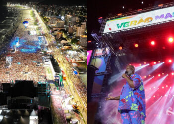 Verão Maior Paraná começa com shows de Jota Quest e Péricles e reúne mais de 118 mil pessoas no Litoral