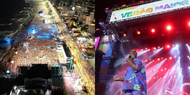 Verão Maior Paraná começa com shows de Jota Quest e Péricles e reúne mais de 118 mil pessoas no Litoral
