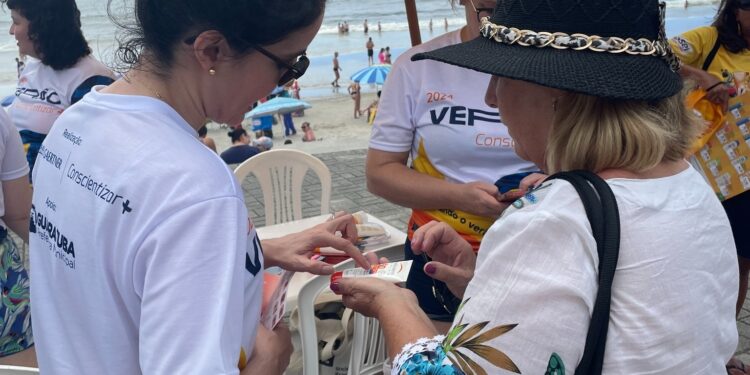Hospital Erasto Gaertner leva ação de prevenção ao câncer de pele para Guaratuba neste fim de semana