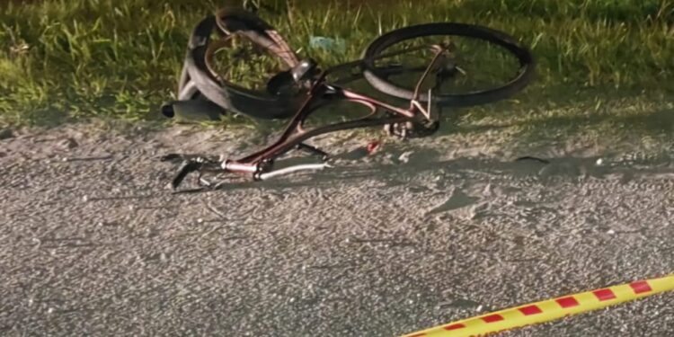 Identificado o ciclista que morreu atropelado em Pontal do Paraná