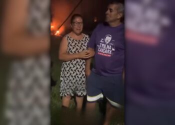 Perda total: campanha arrecada doações para família atingida por incêndio na Ilha dos Valadares