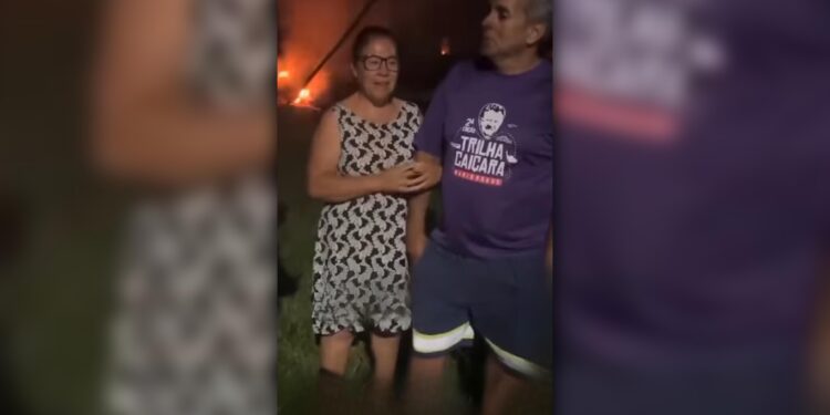 Perda total: campanha arrecada doações para família atingida por incêndio na Ilha dos Valadares