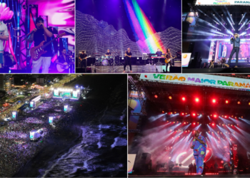 Mais de 300 mil pessoas aproveitaram os shows nacionais no primeiro fim de semana do Verão Maior Paraná