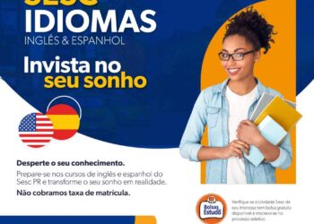 Última Chance! Inscrições Abertas para Cursos Gratuitos de Inglês e Espanhol no Sesc Paranaguá