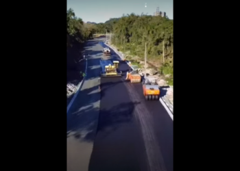 Grupo de Trabalho da Prefeitura de Paranaguá revisa obras da Avenida Senador Atílio Fontana