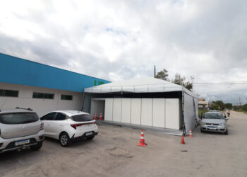 Tendas para atendimento a viroses começam a funcionar nesta quinta (16) no Litoral