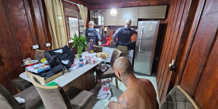 Gaeco cumpre mandados de busca e apreensão em operação contra rede de fornecedores de drogas a pontos de venda em Curitiba e Paranaguá