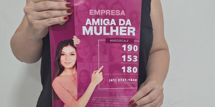Empresas de Paranaguá poderão receber selo “Amiga da Mulher” em capacitação sobre combate à violência de gênero