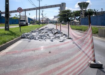 Portos do Paraná investe R$ 28 milhões na recuperação de vias em Paranaguá e Antonina