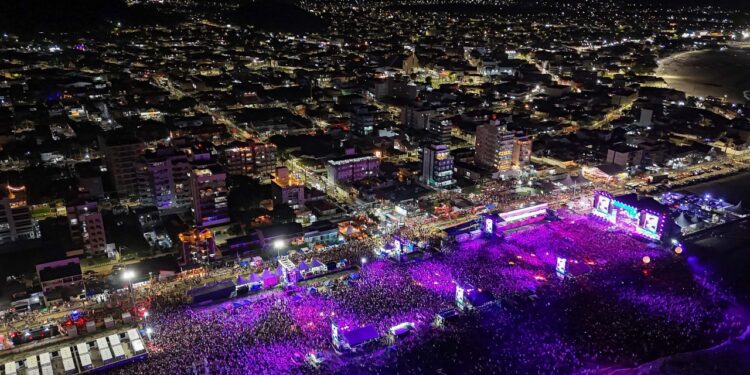 Shows do Verão Maior Paraná batem recorde de público com mais de 1,82 milhão de espectadores