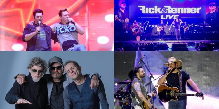 Fernando & Sorocaba, Titãs, George Henrique & Rodrigo e Rick & Renner encerram shows do Verão Maior neste fim de semana